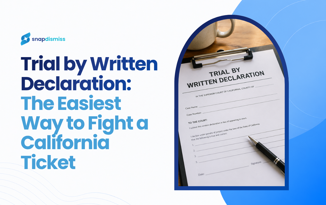 trial by written declaration