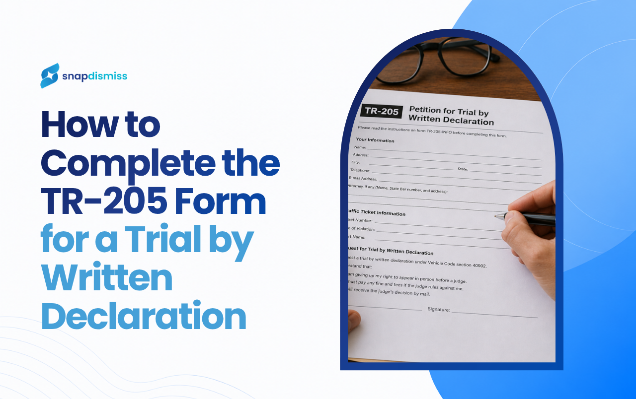 TR-205 form