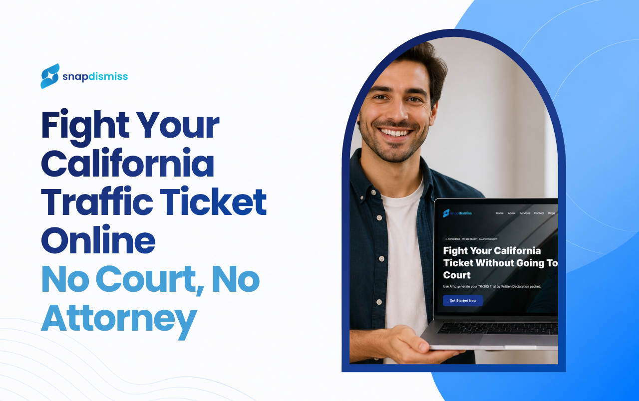 fight traffic ticket online