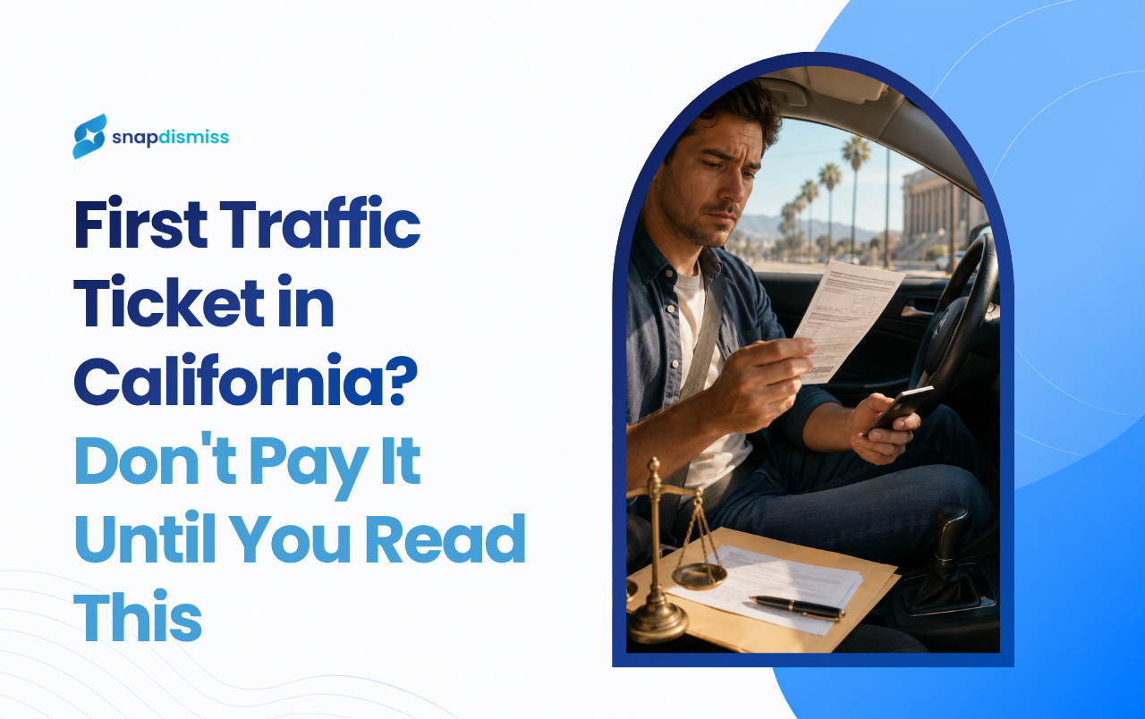 First Traffic Ticket in California? Don’t Pay It Until You Read This