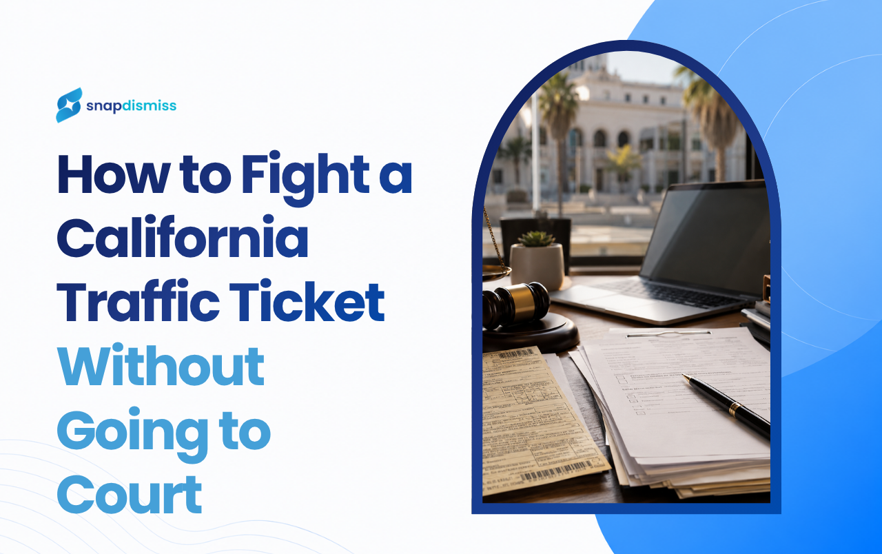 How to Fight a Traffic Ticket in California Without Going to Court