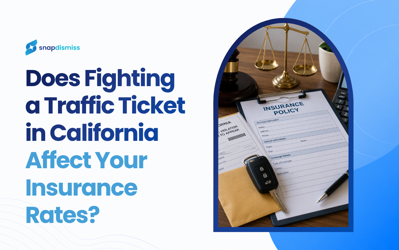 Does a Traffic Ticket Affect Insurance in California?
