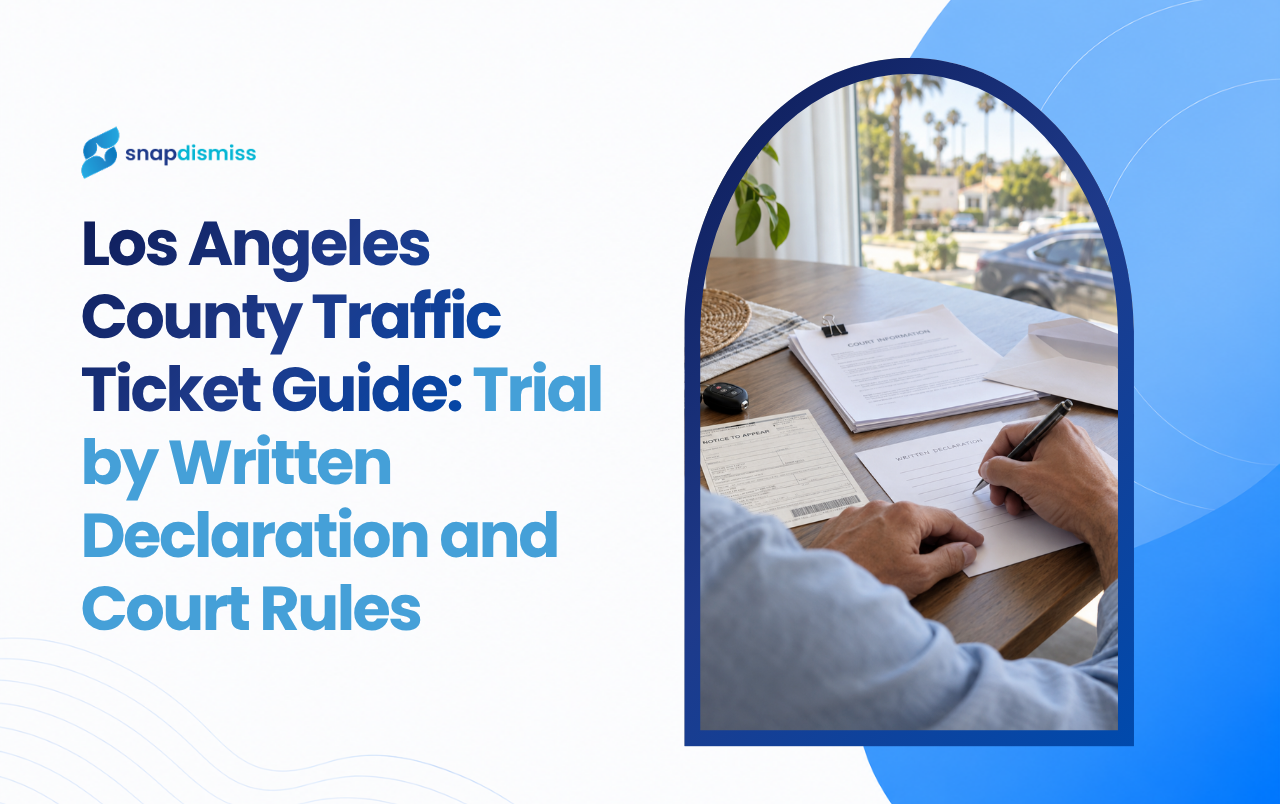 fight a Los Angeles County traffic ticket